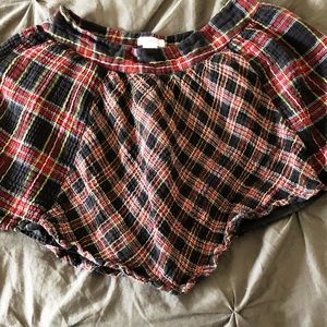 Xhilaration Plaid Skirt